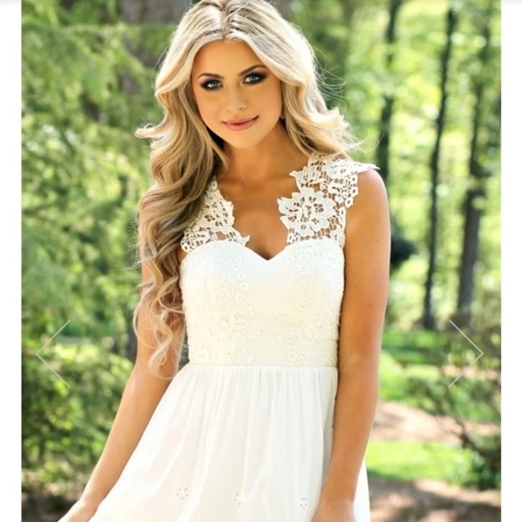 Dresses & Skirts - Southern Fried Chics Chapel White Dress